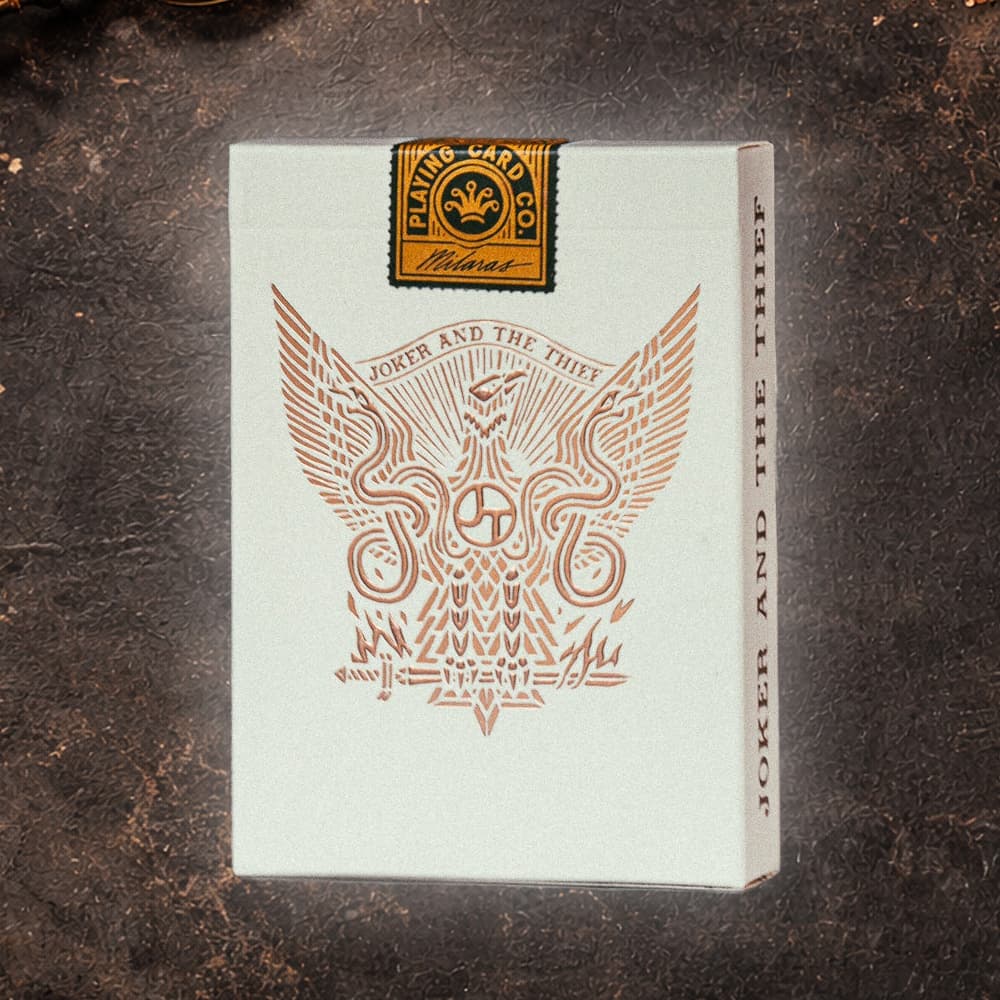 Joker and the Thief: Reserve Edition Playing Cards (Rosa Blanco)