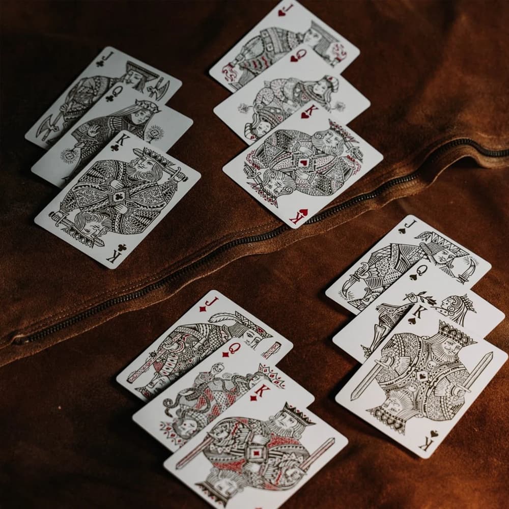 Joker and the Thief Playing Cards (White Gold Edition)