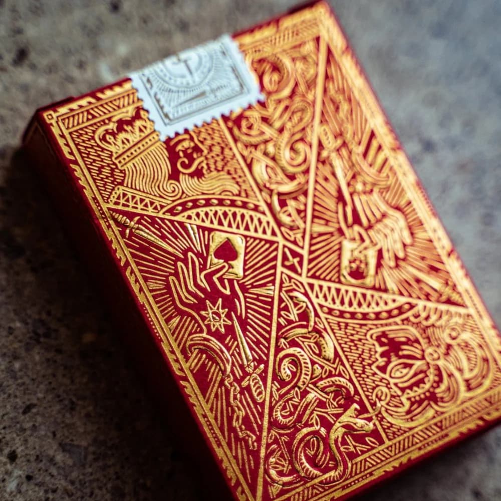 Joker and the Thief Blood Red Edition Playing Cards