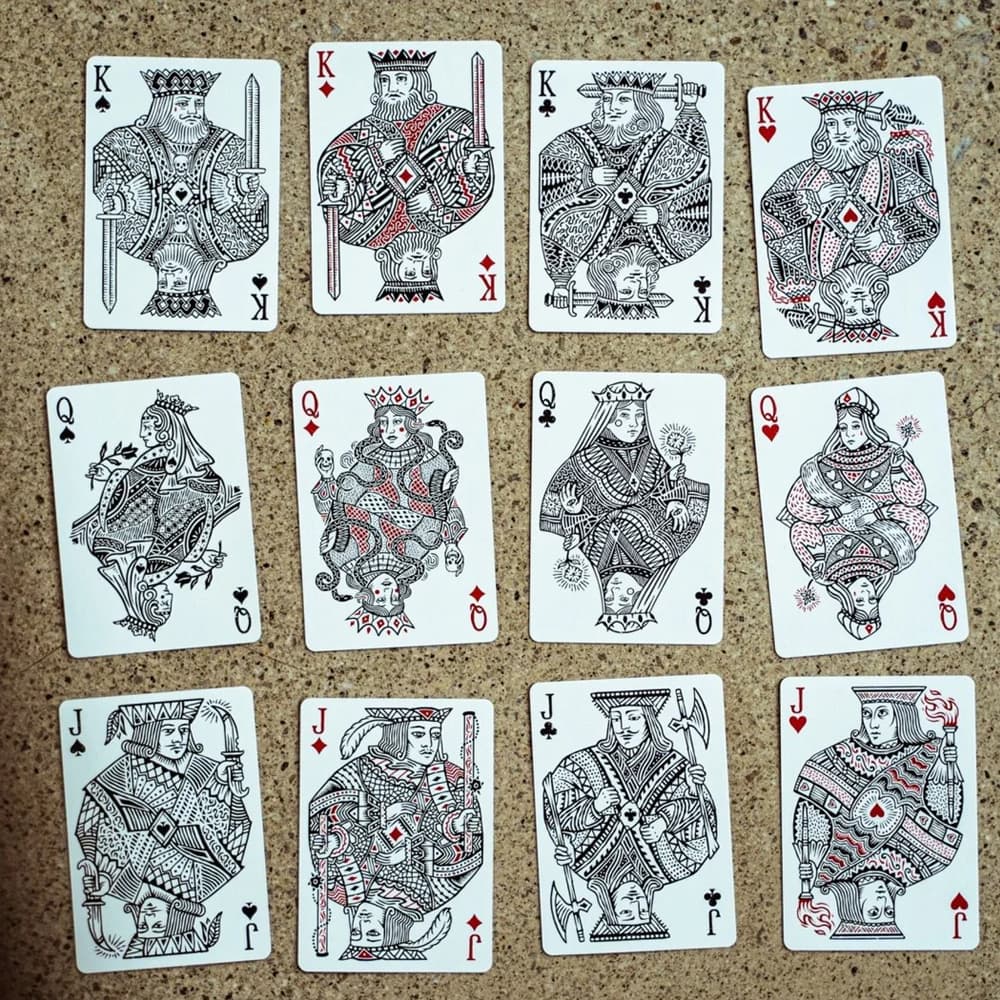 Joker and the Thief Blood Red Edition Playing Cards