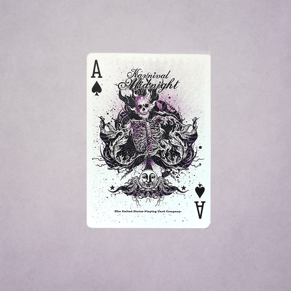 Karnival Midnight Playing Cards (Purple Edition)