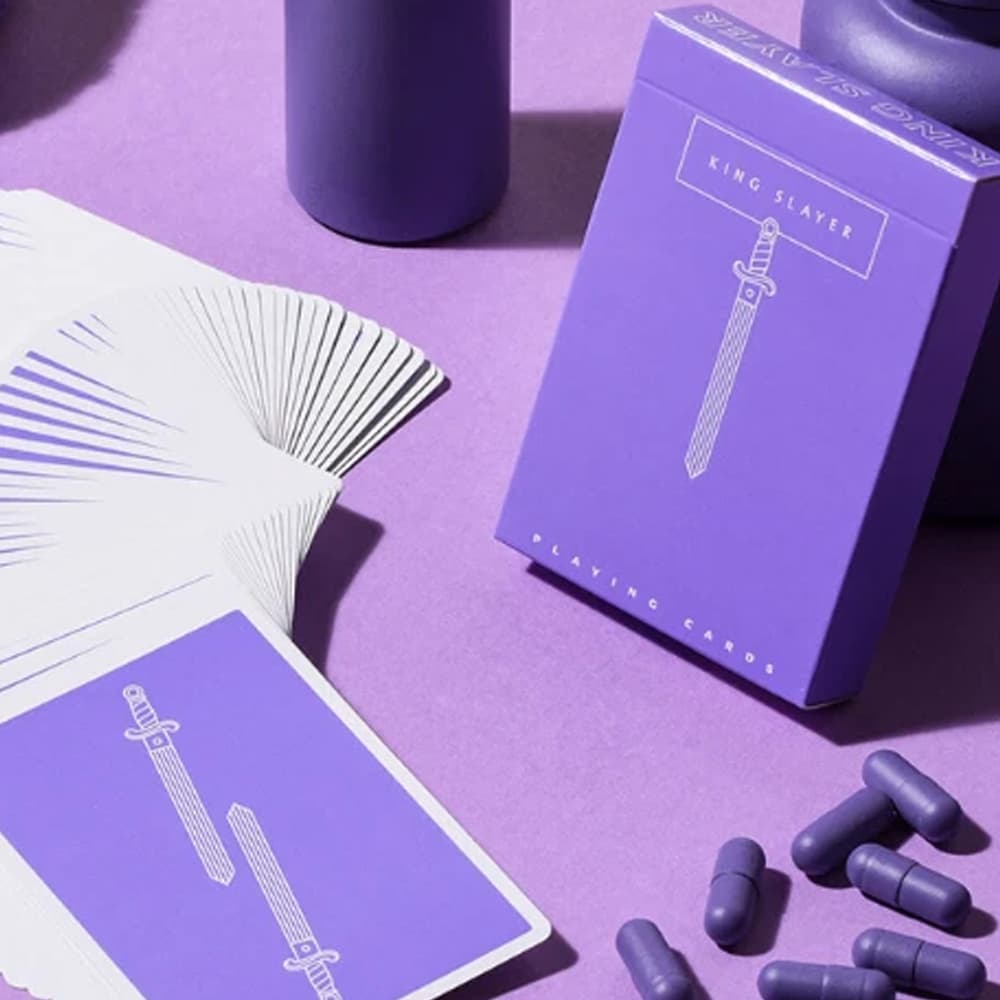 King Slayers Playing Cards (Violet Thunder)
