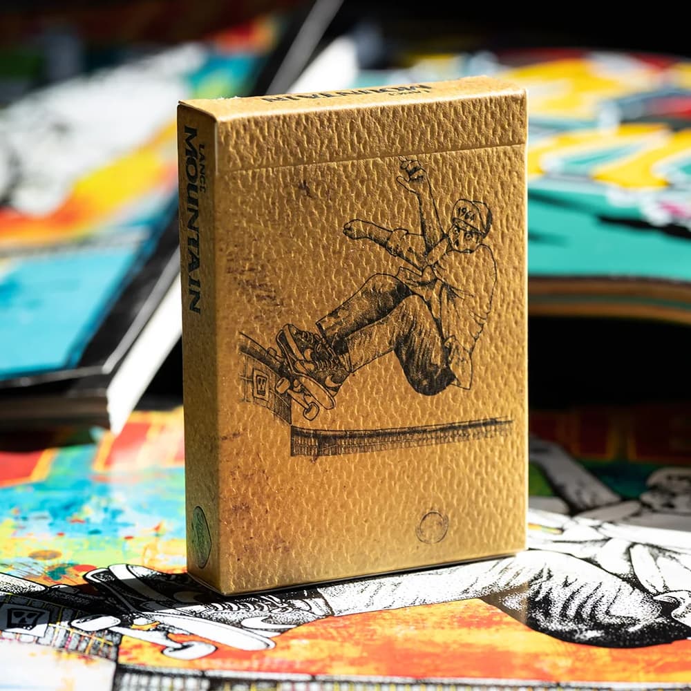 Lance Mountain Skating Skeletons Playing Cards