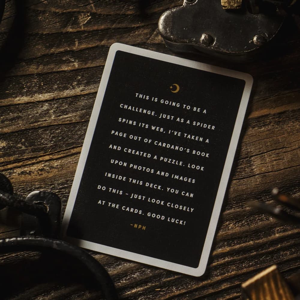 Neil Patrick Harris Playing Cards