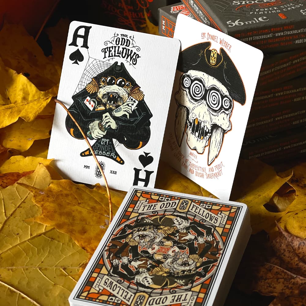 Odd Fellows Playing Cards (Cpt Spindel Webber)