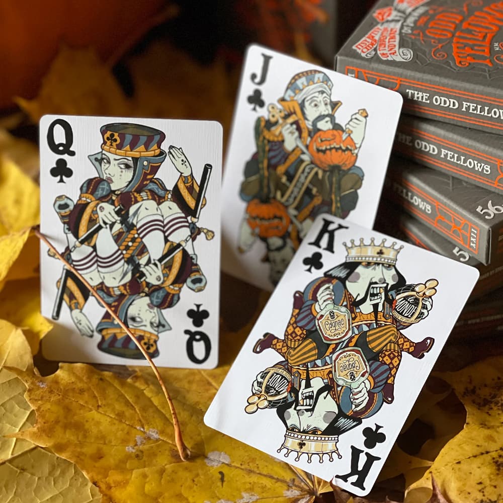 Odd Fellows Playing Cards (Cpt Spindel Webber)