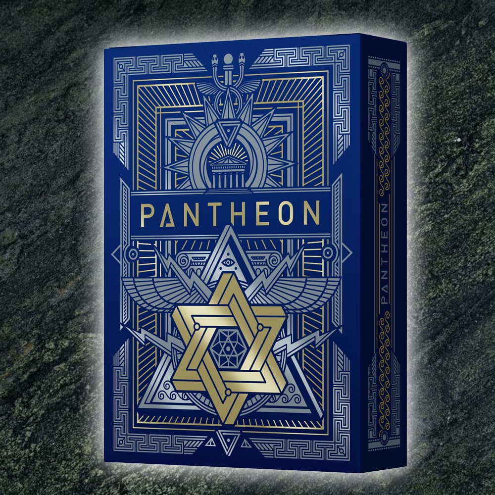 Pantheon Azure Playing Cards
