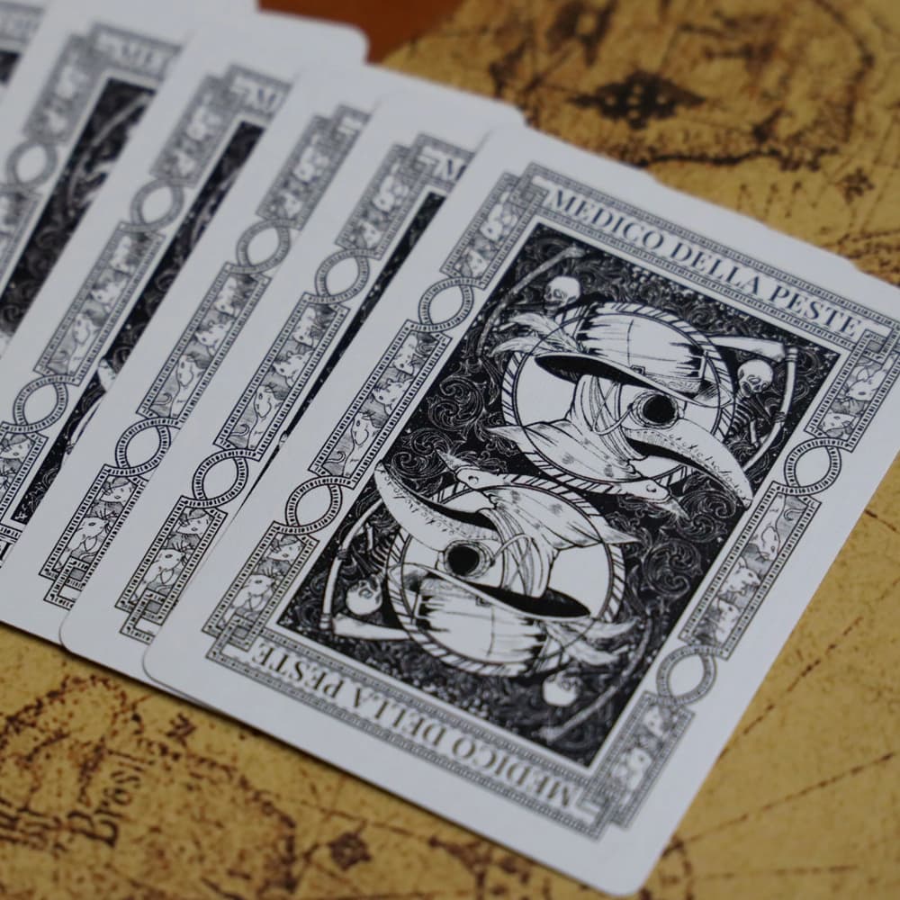 Plague Doctor Playing Cards (Veil Edition)