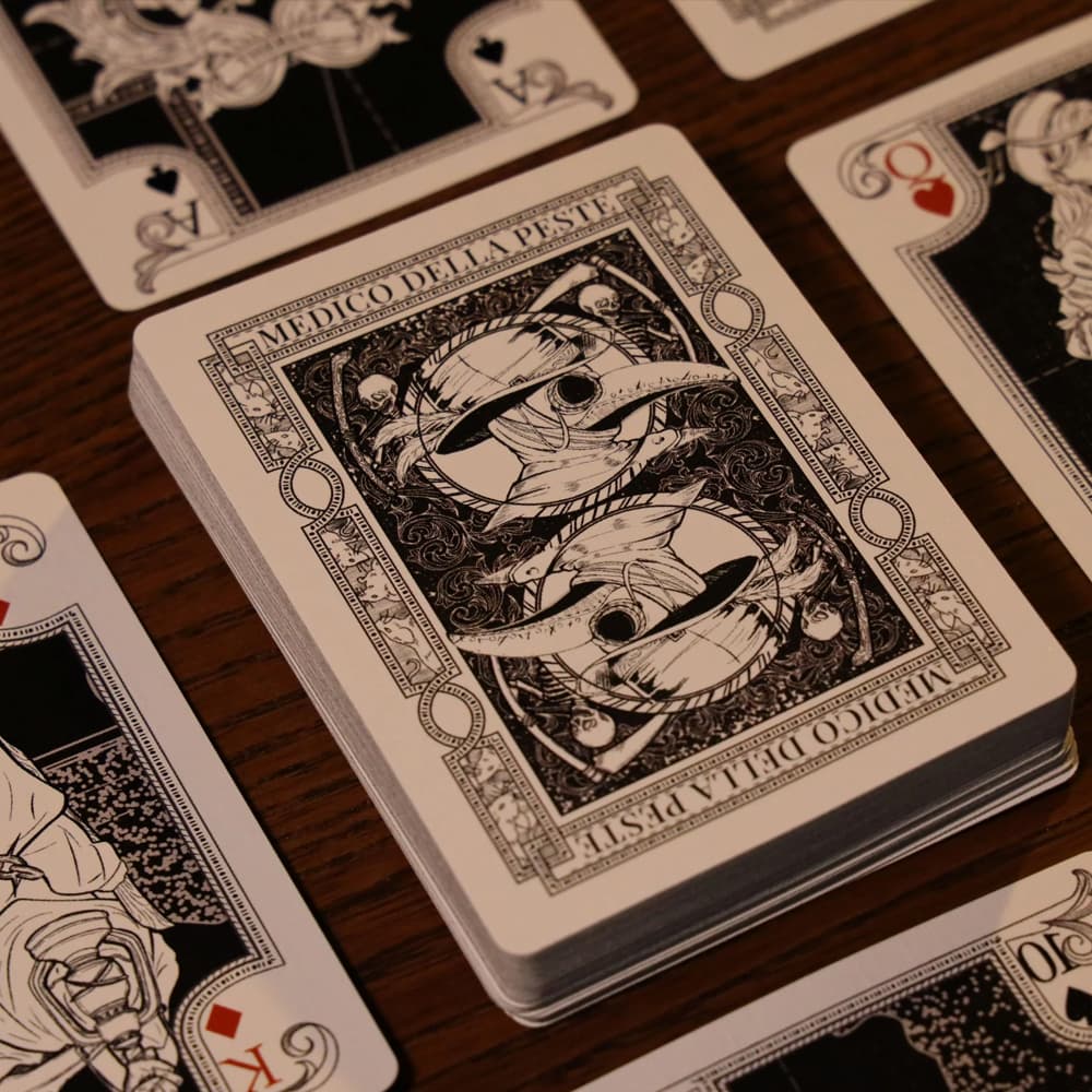 Plague Doctor Playing Cards (Veil Edition)