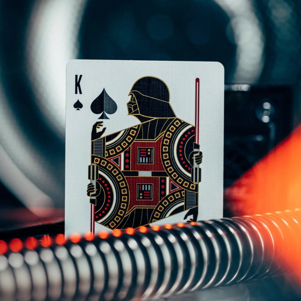 Star war playing card, the king of spades, featuring Darth Vader