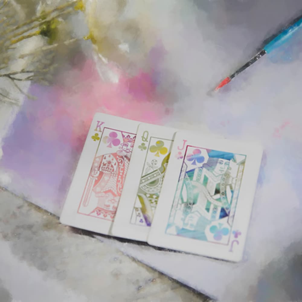 TCC Rainbow Playing Cards (Watercolour)