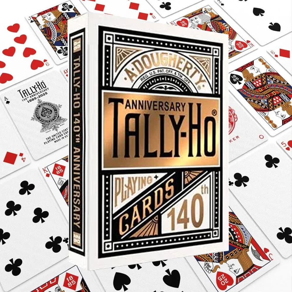 Tally Ho 140th Anniversary Playing Cards (Metaluxe)