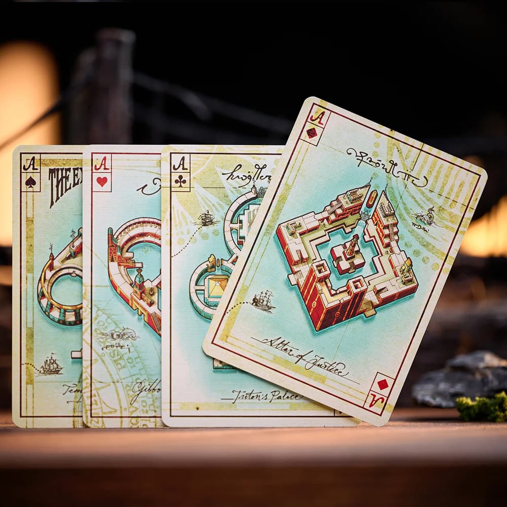 The Eye of the Ocean Gibborim Playing Cards (Castaways)