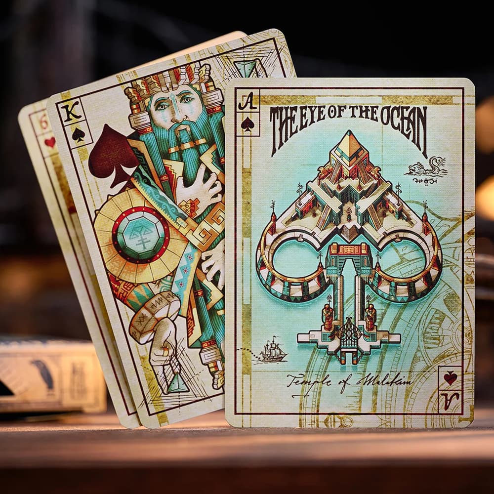 The Eye of the Ocean Gibborim Playing Cards (Castaways)