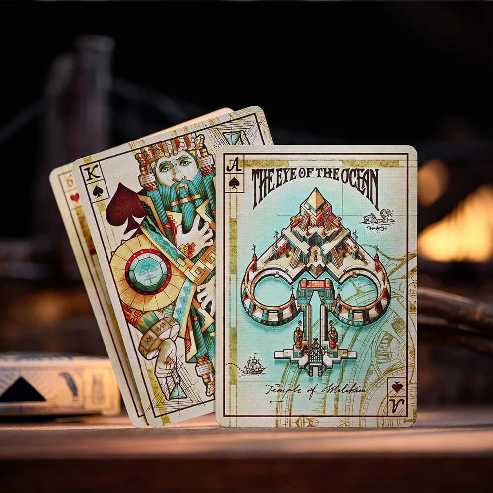 The Eye of the Ocean Malakim Playing Cards