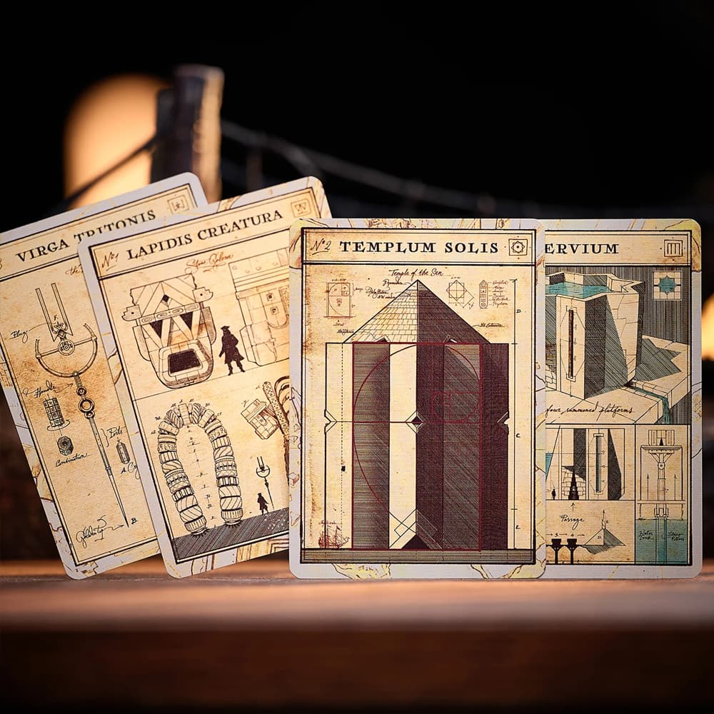 The Eye of the Ocean Malakim Playing Cards