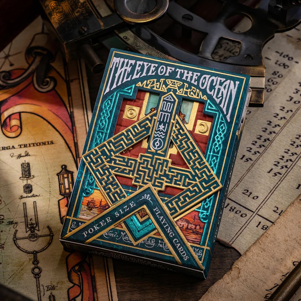 The Eye of the Ocean Malakim Playing Cards