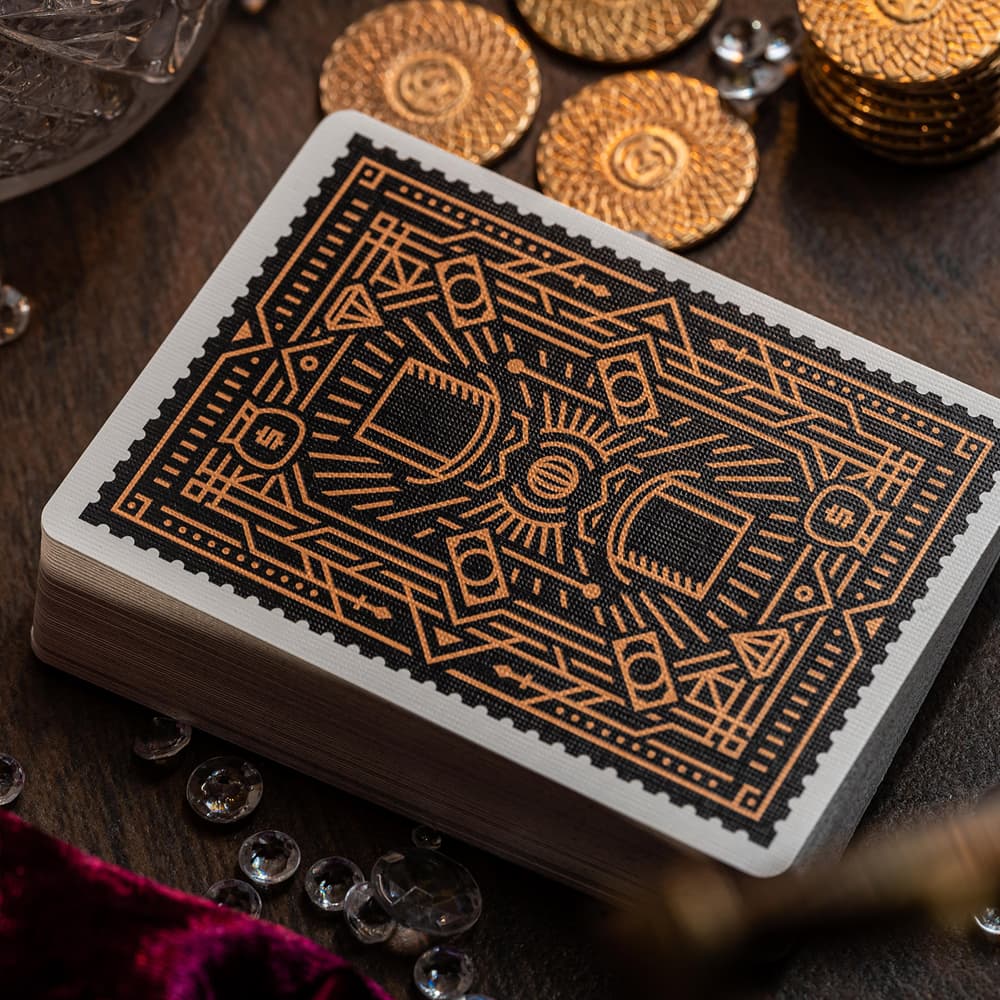 The Gentleman Thief Copper Playing Cards
