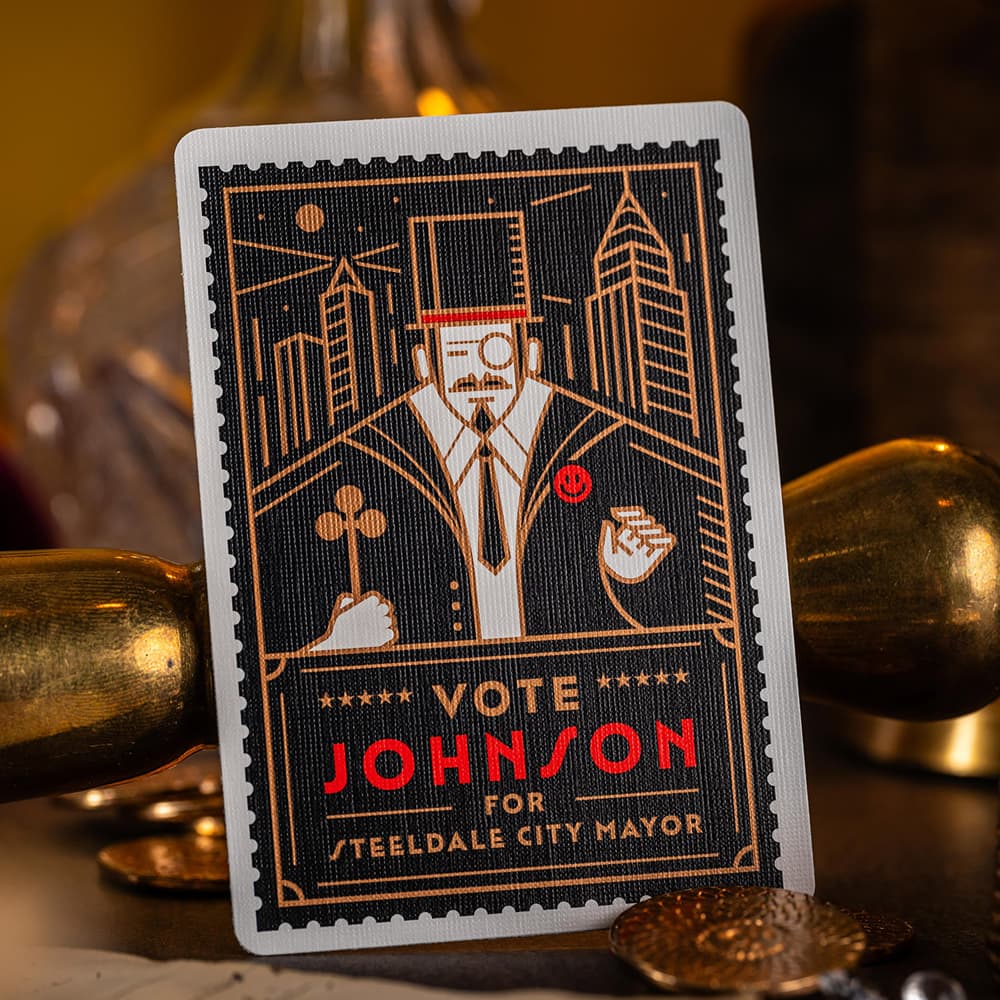The Gentleman Thief Copper Playing Cards