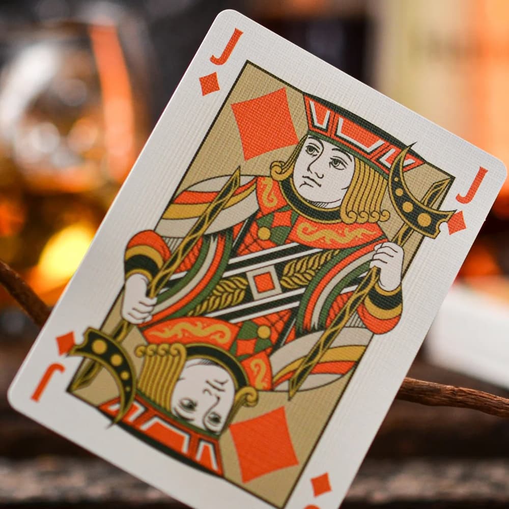 Notorious Gambling Frog (Green) Playing Cards