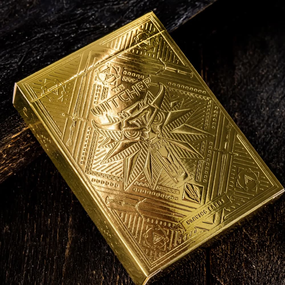 The Witcher Playing Cards (GOTY Gold Edition)