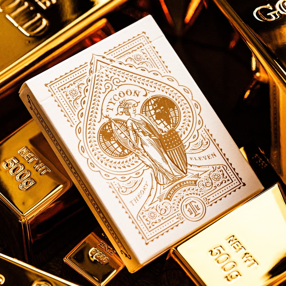 Tycoon Playing Cards (25th Anniversary Midas Edition)