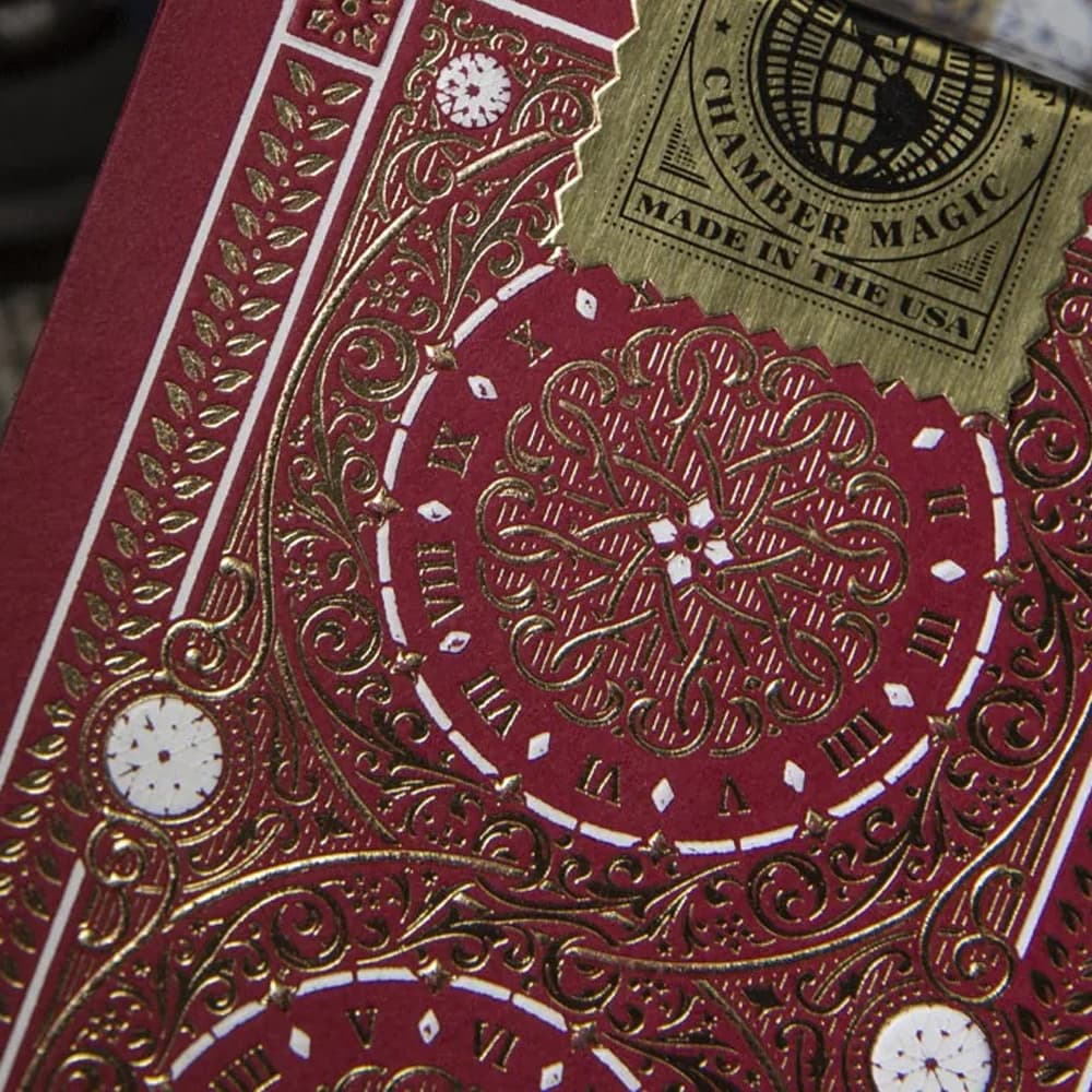 Tycoon Red Playing Cards