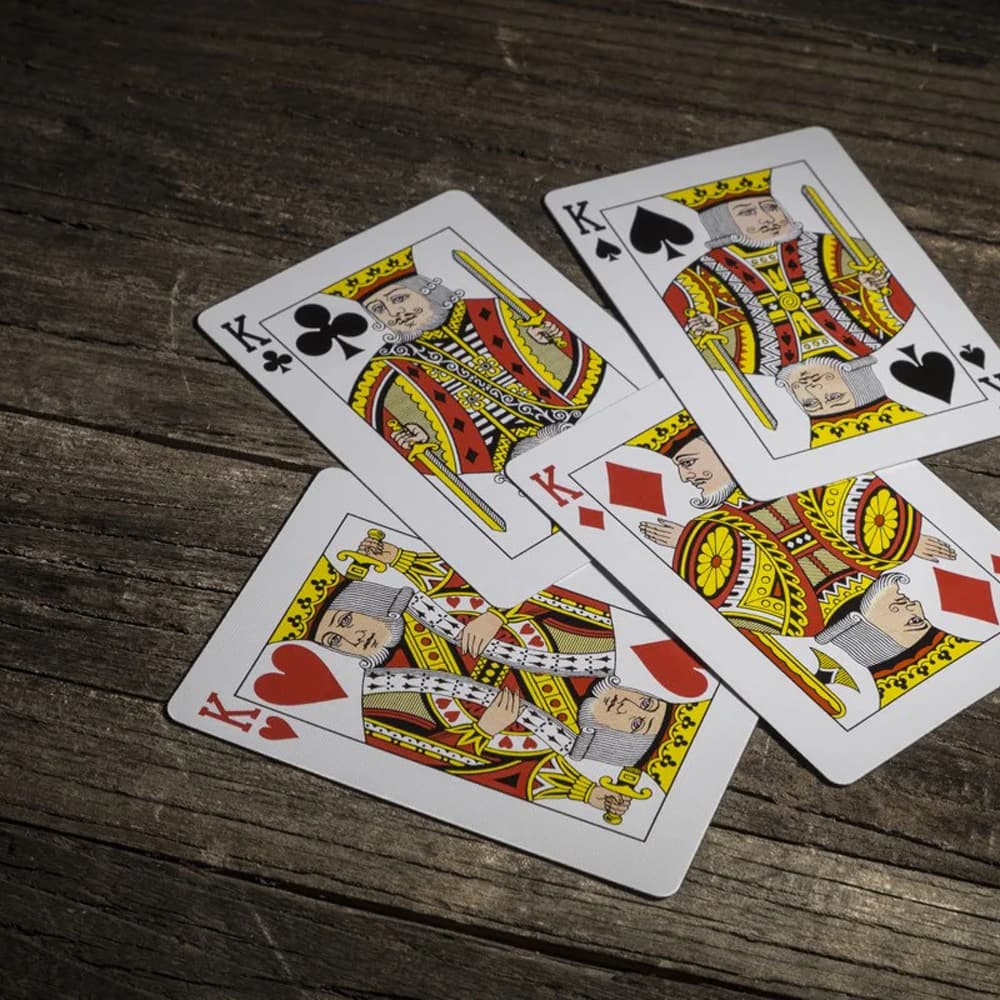 Tycoon Red Playing Cards