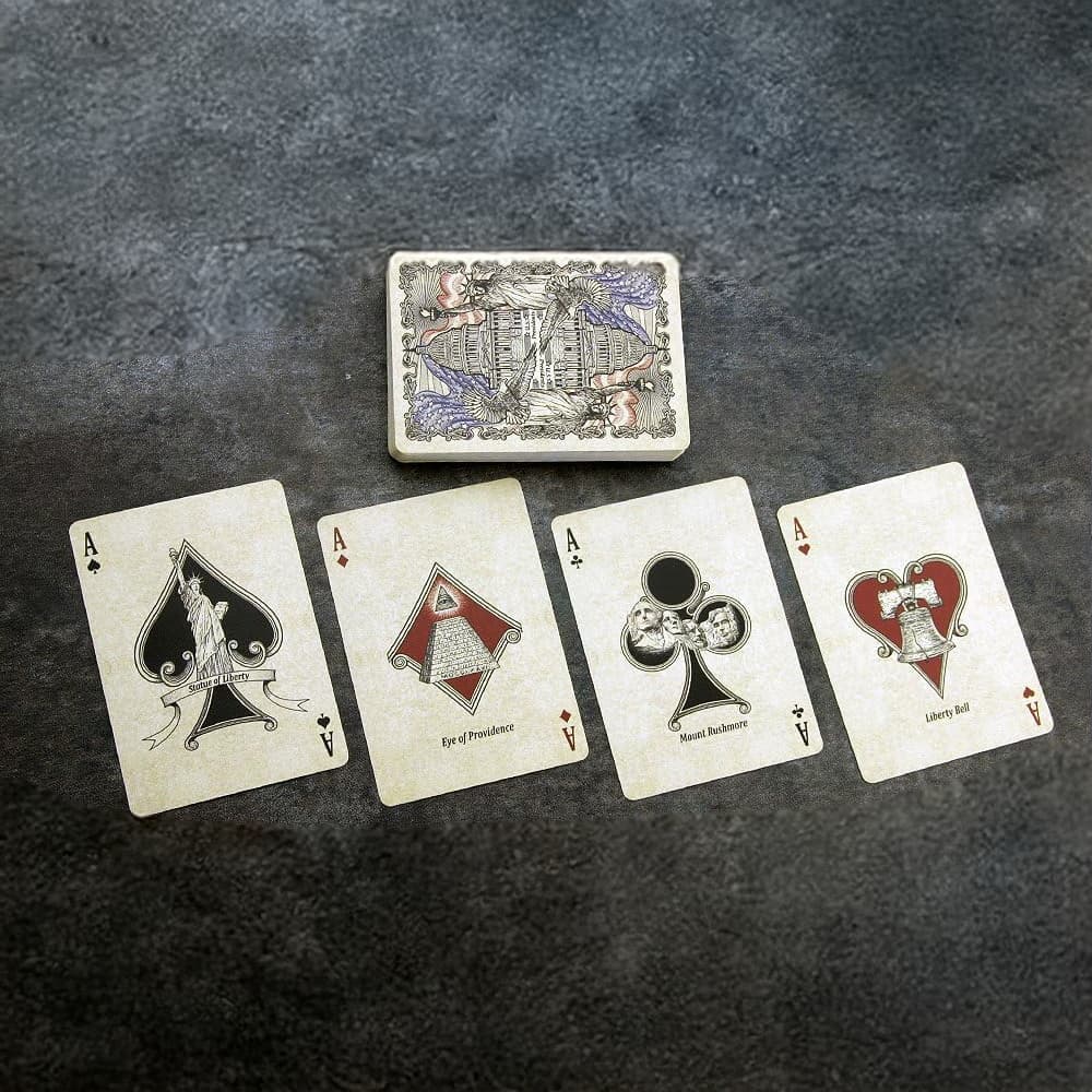 US President Playing Cards (Blue Edition)