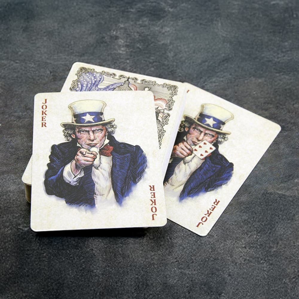 US President Playing Cards (Blue Edition)