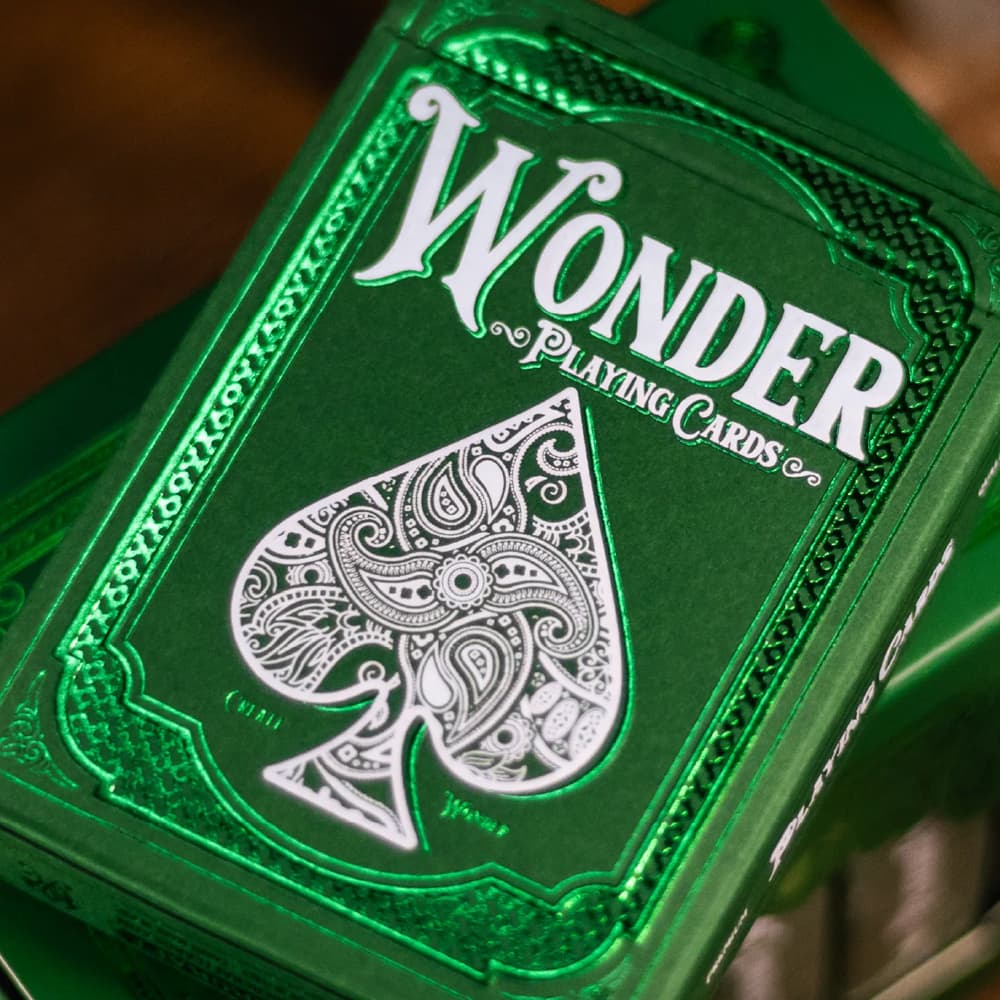 Wonder Playing Cards (Emerald)