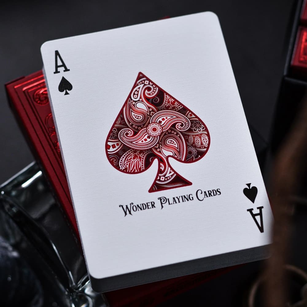 Wonder Playing Cards (Scarlet)