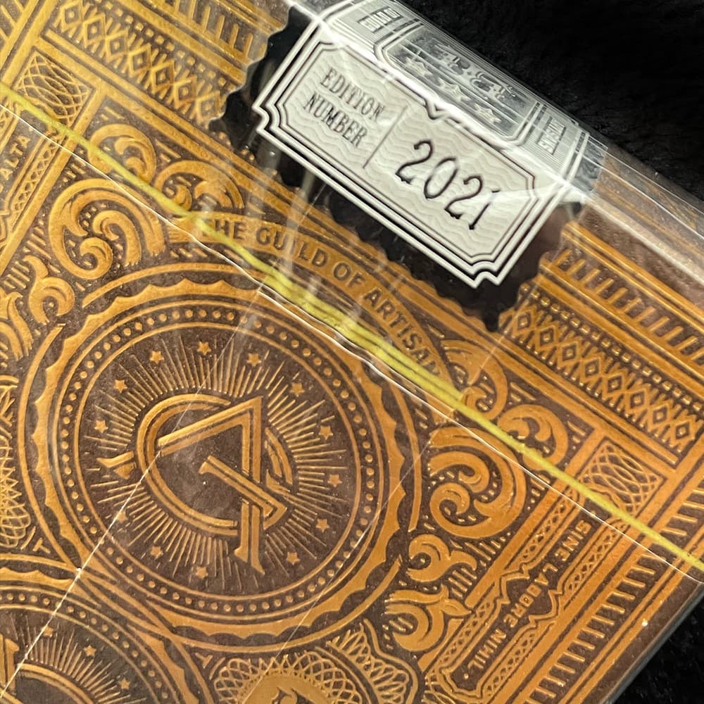 Artisan Playing Cards – Gold Edition (2021 Release)
