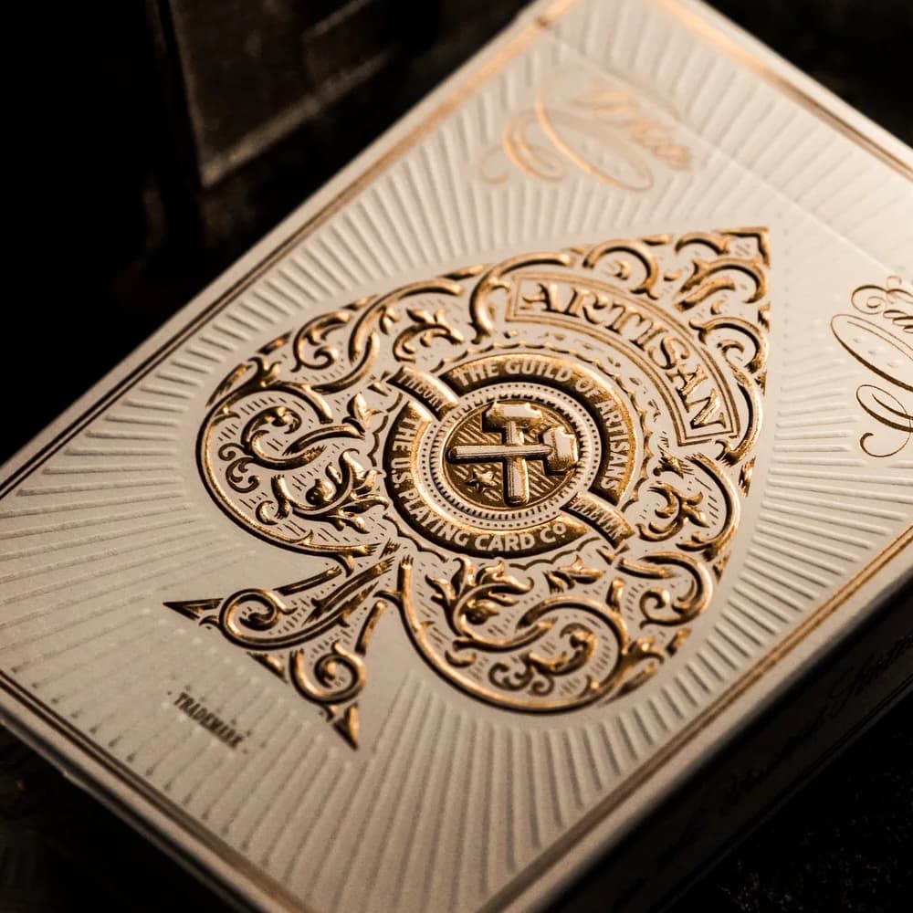 Artisan Playing Cards (White Edition)