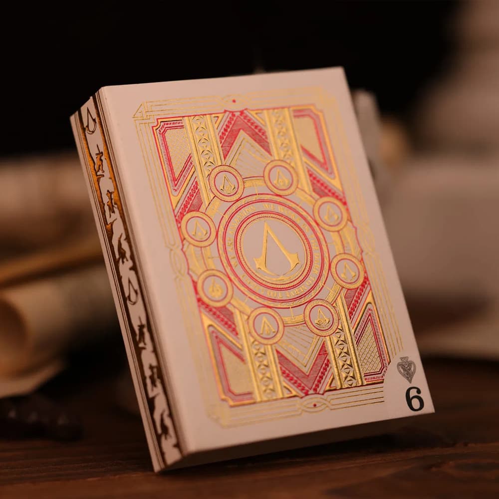Assassin's Creed Legacy Playing Cards (Hidden Blade White)