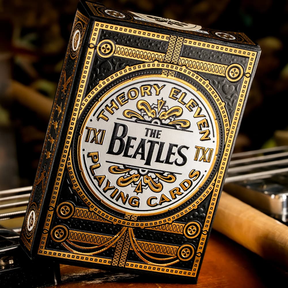 The Beatles Playing Cards - Special Edition Black