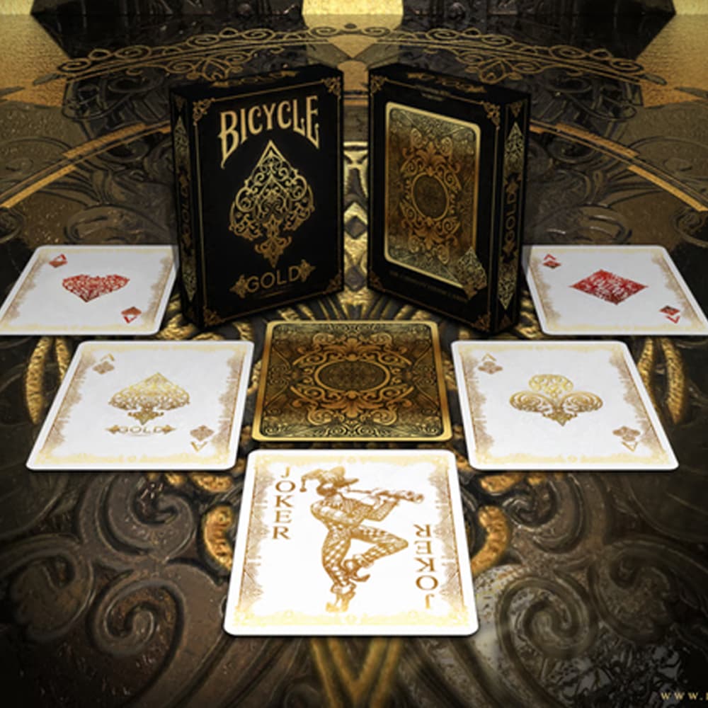 Bicycle Gold Playing Cards