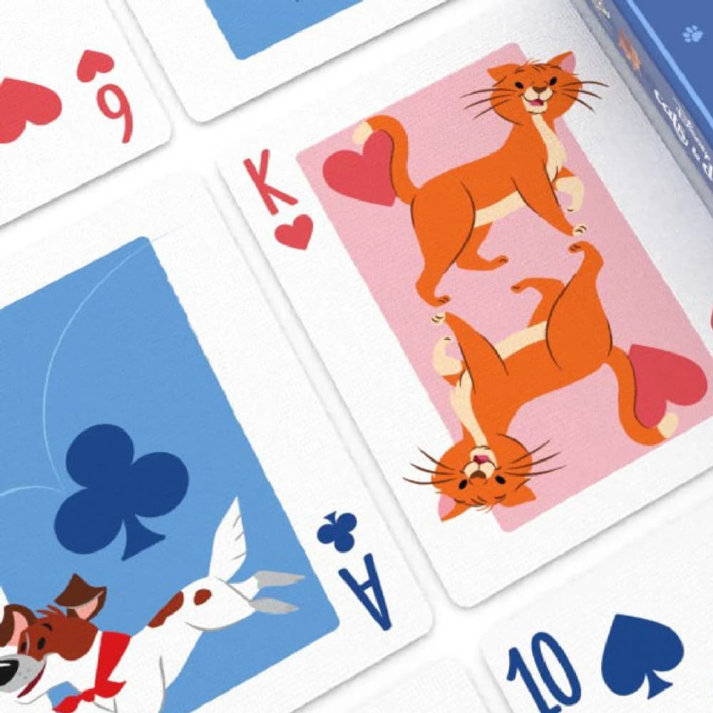 Disney Cats & Dogs Playing Cards