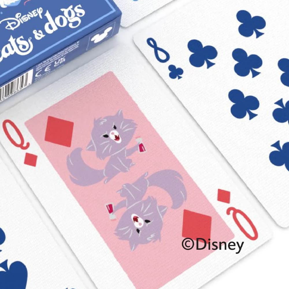 Disney Cats & Dogs Playing Cards