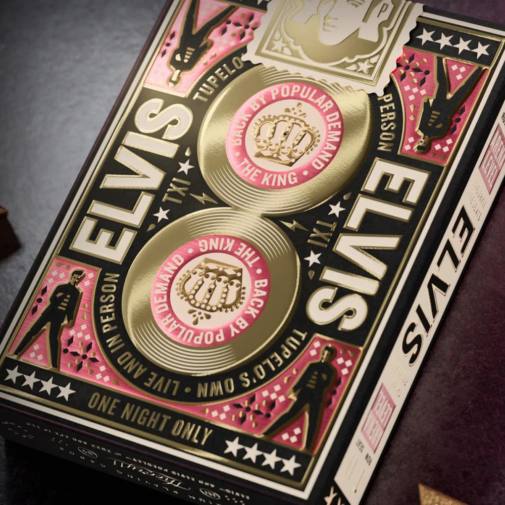 Elvis Playing Cards