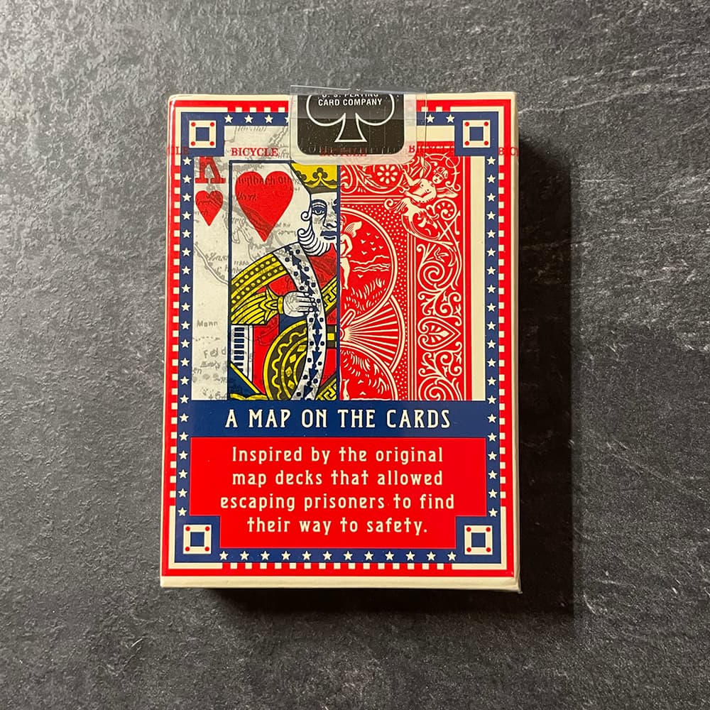Escape Map Playing Cards