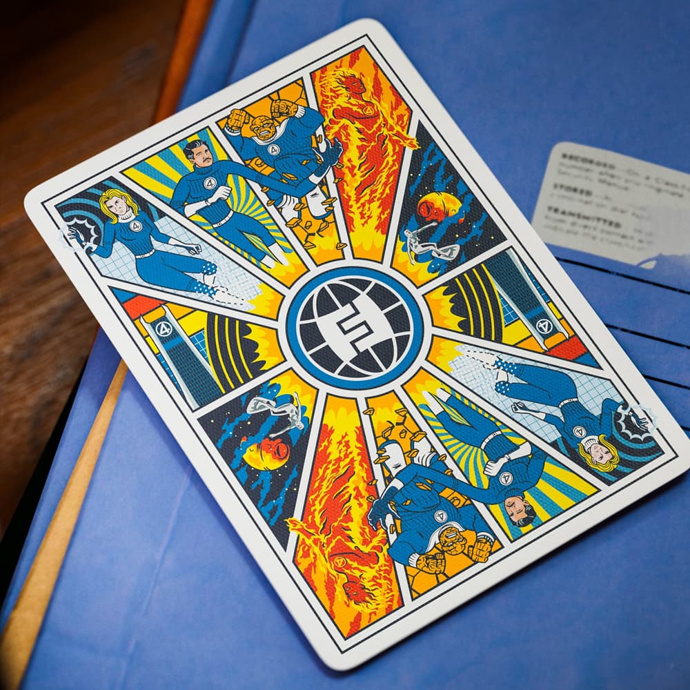 Fantastic Four Playing Cards