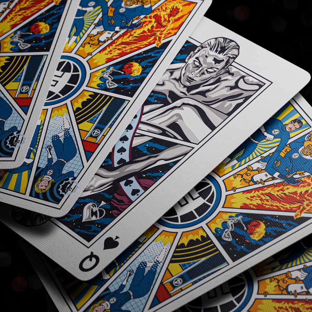 Fantastic Four Playing Cards