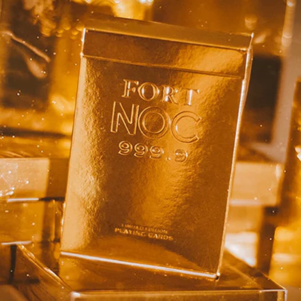 Fort NOC (Gold) Playing Cards