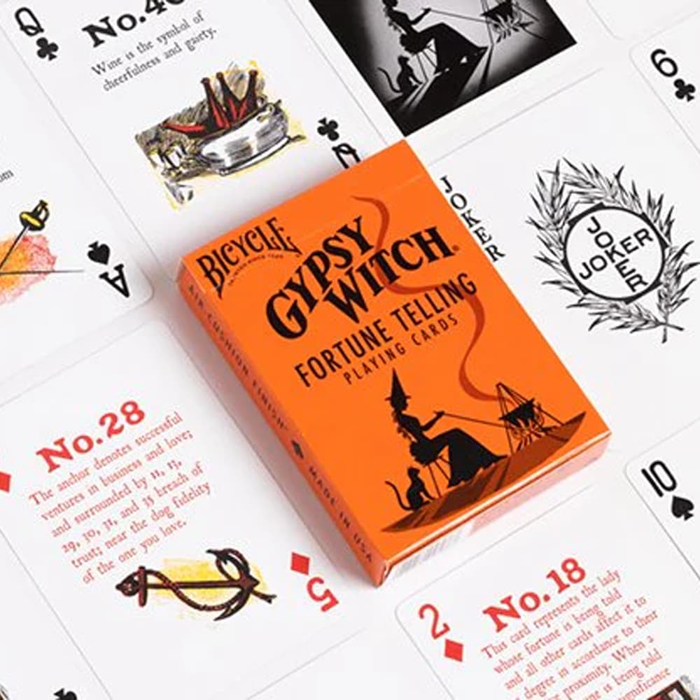 Gypsy Witch Fortune Telling Playing Cards