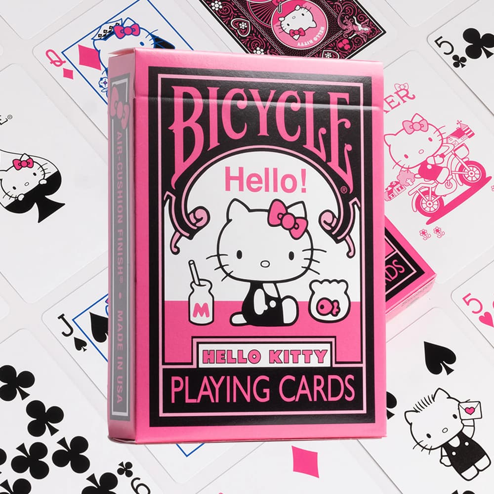 Hello Kitty Playing Cards - Pink