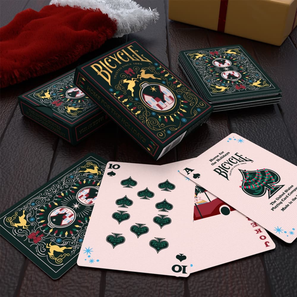 Home for the Holidays Playing Cards