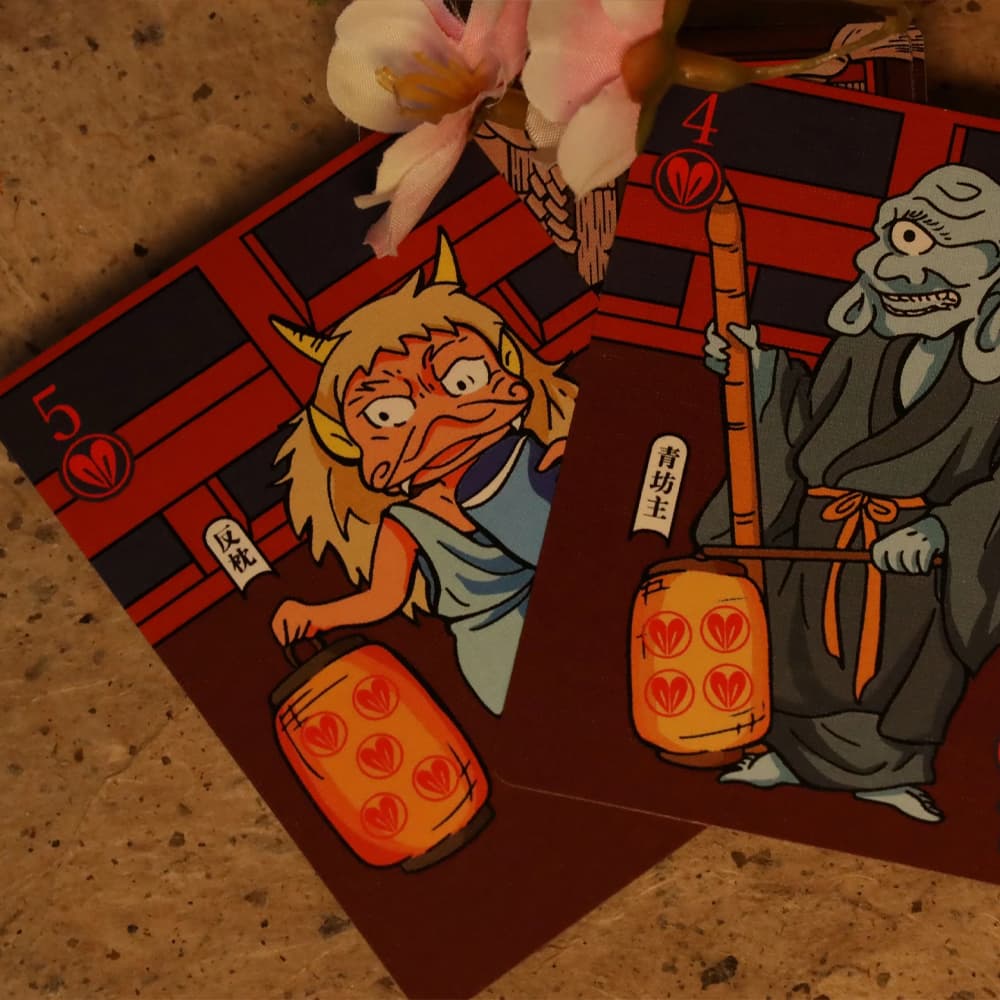 The Hyakki Yagyō (百鬼夜行) Playing Cards (Yokai Realm Edition)