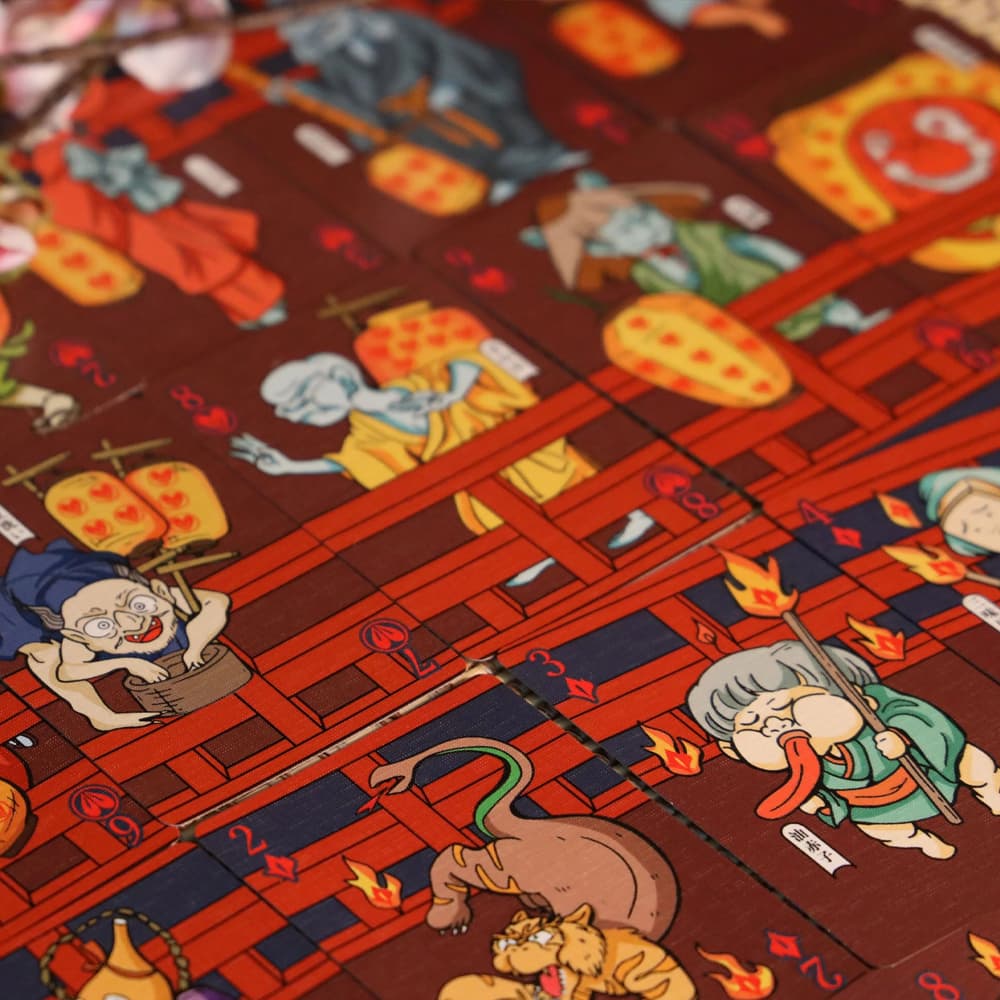 The Hyakki Yagyō (百鬼夜行) Playing Cards (Yokai Realm Edition)