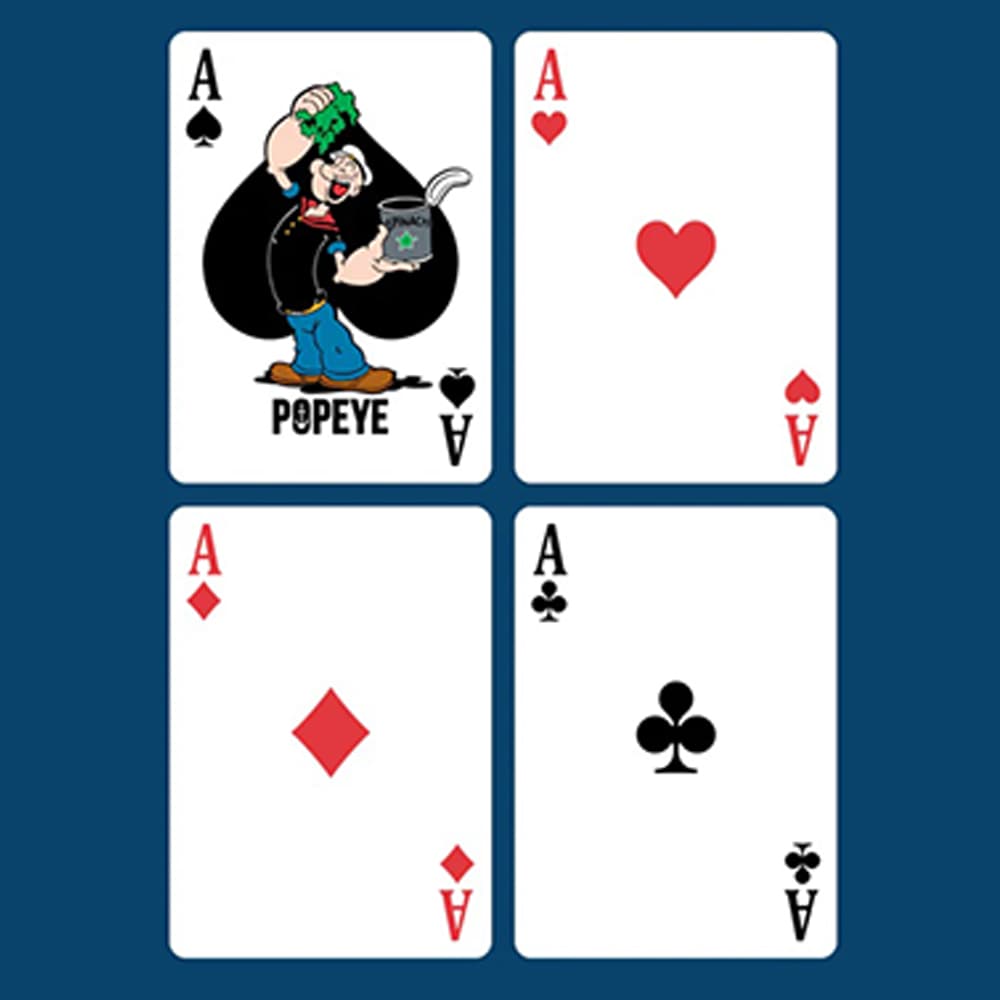 Popeye playing cards